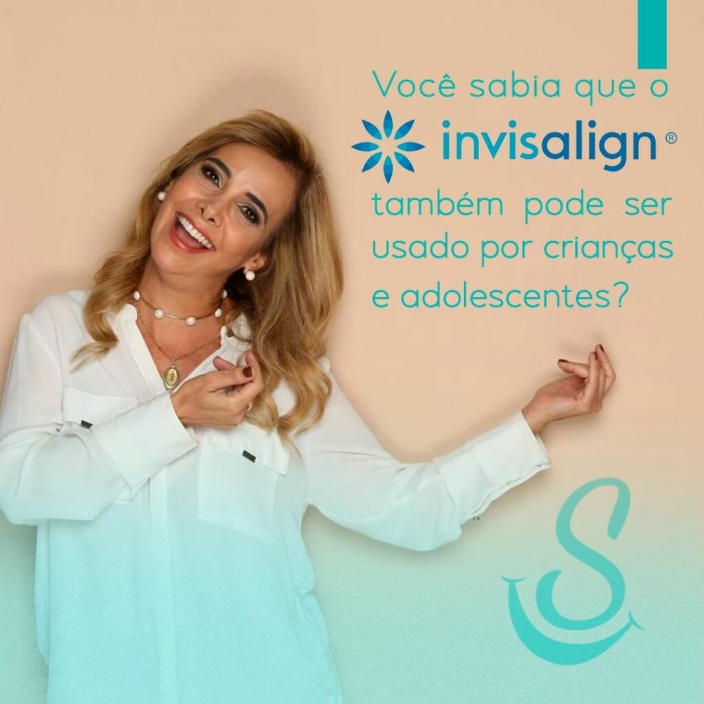 Você sabia que o Invisalign Também pode ser usado por crianças e adolescentes