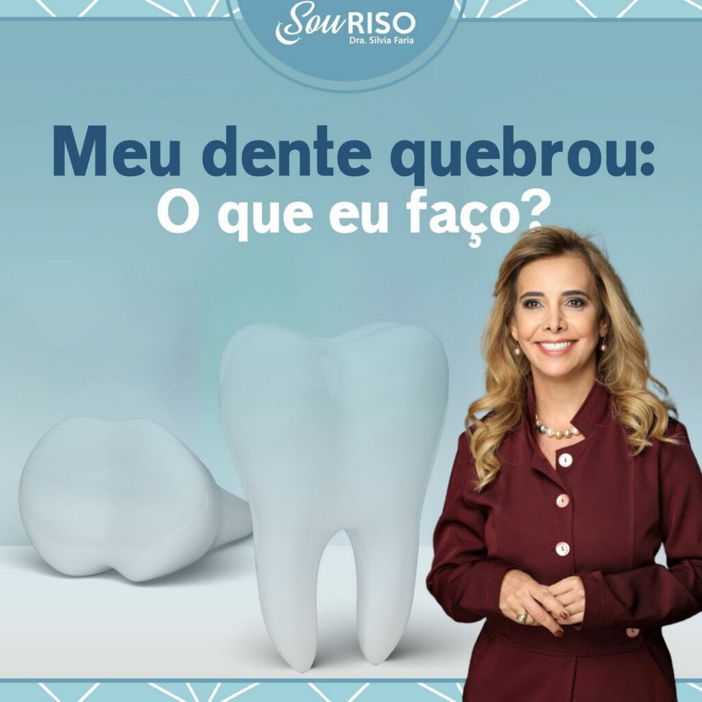 Meu dente quebrou: O que eu faço?