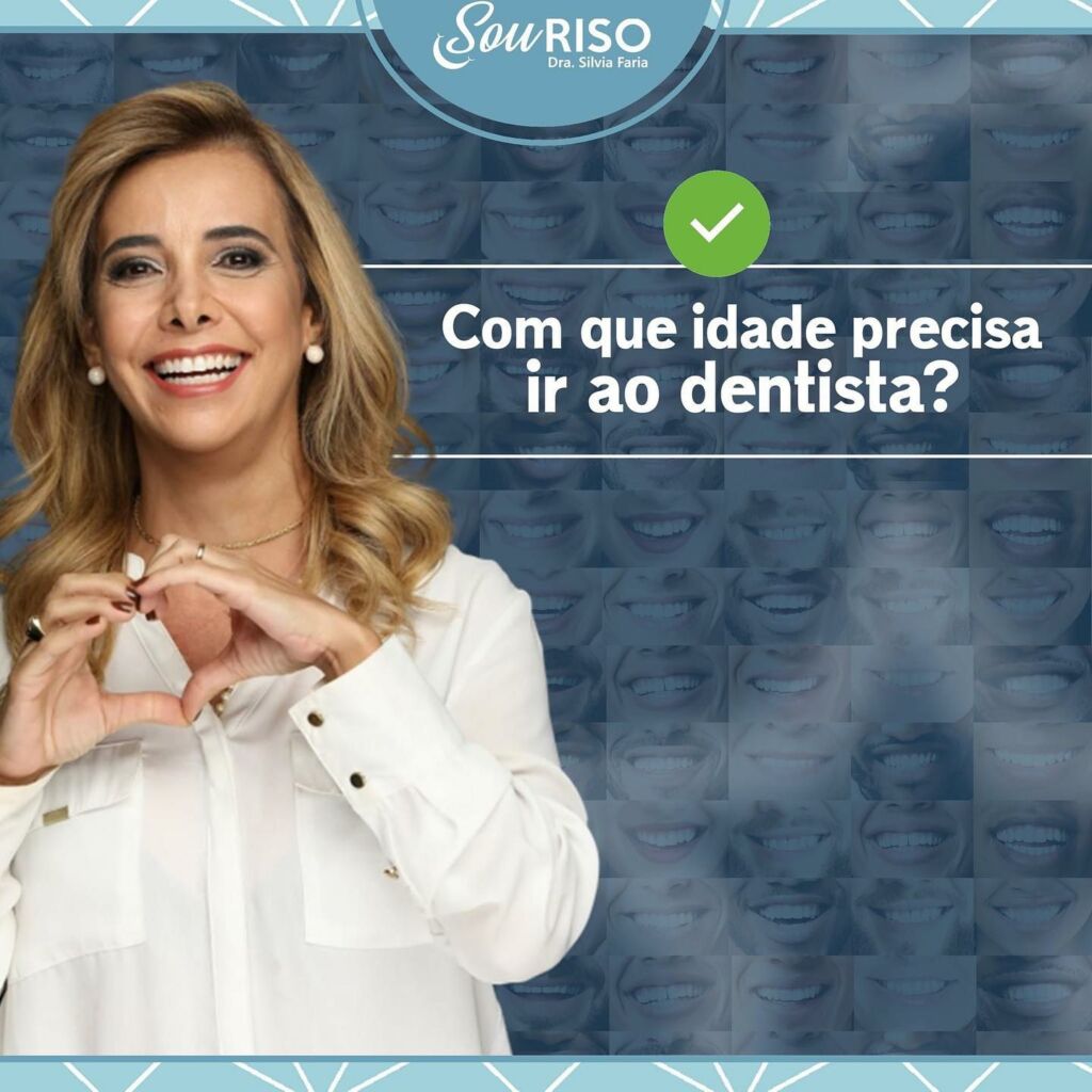 Com que idade precisa ir ao dentista?