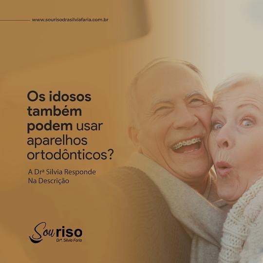 Os idosos também podem usar aparelhos ortodônticos?