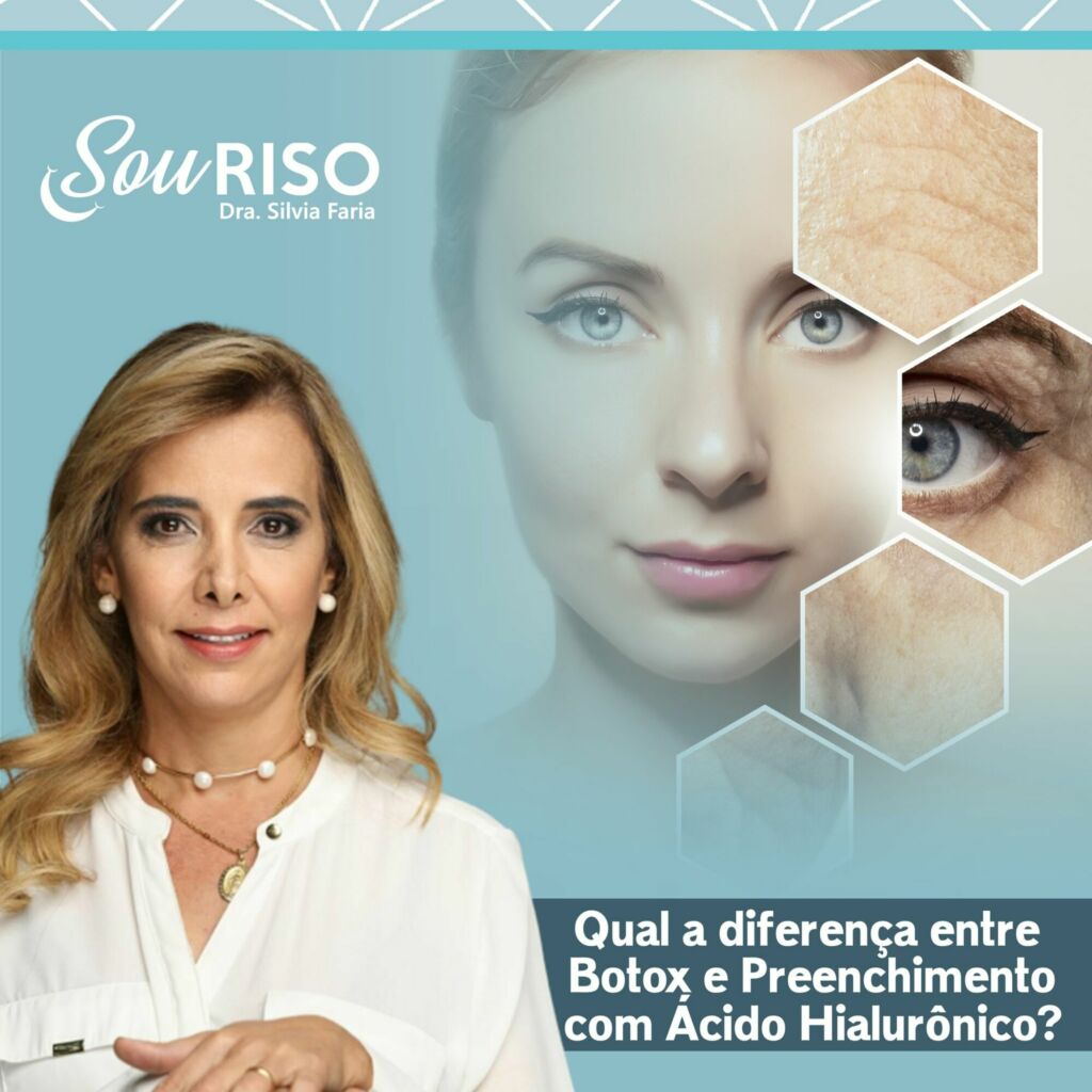 Qual a diferença entre Botox e Preenchimento com Ácido Hialurônico?