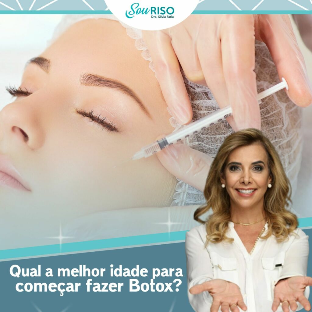 Qual a melhor idade para começar fazer Botox?