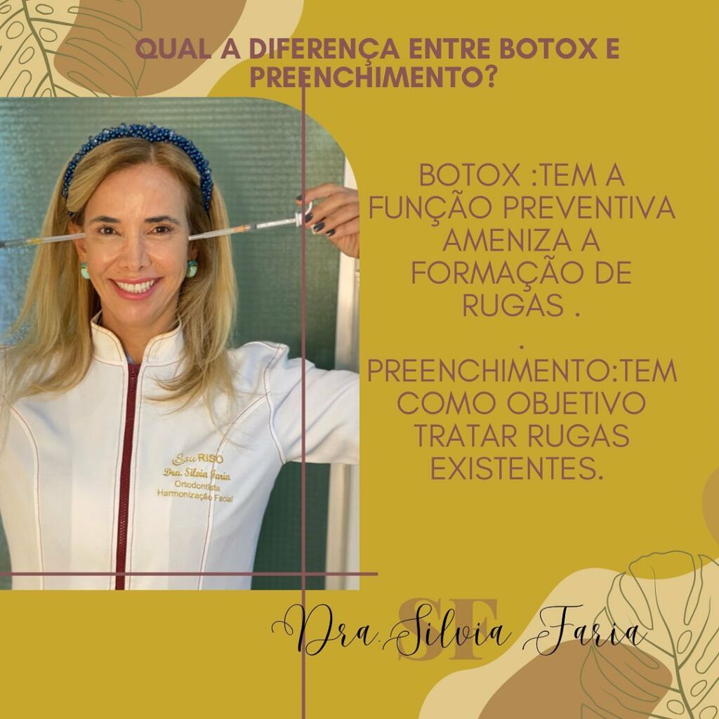 Qual a diferença entre Botox e Preenchimento?