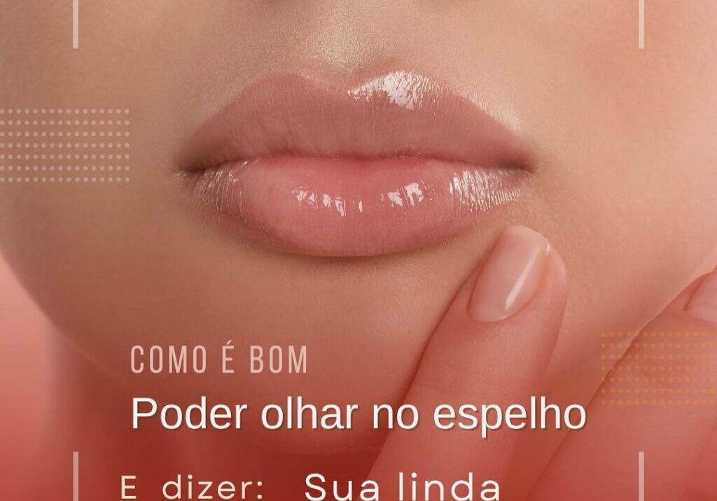 Como é bom poder olhar no espelho e dizer: sua linda