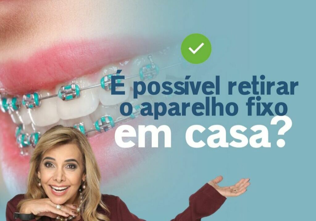 É possível retirar o aparelho fixo em casa?