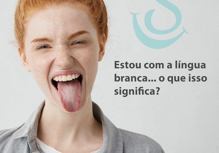 Estou com a língua branca... o que isso significa?