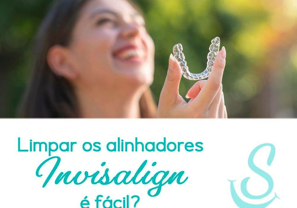 Limpar os alinhadores Invisalign é fácil?