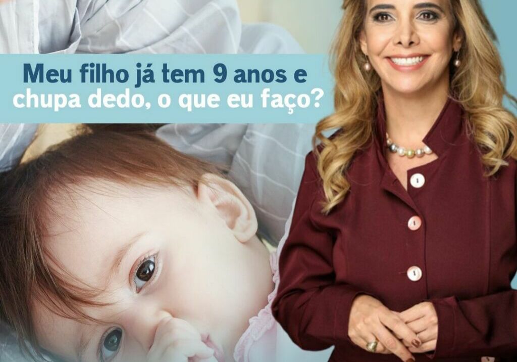 Meu Filho já tem 9 anos e chupa dedo, o que eu faço?